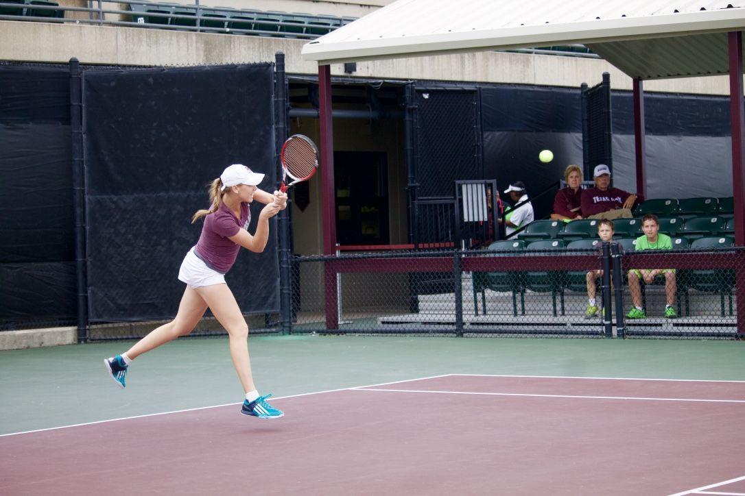 Junior Rachel Pierson rebounded nicely against Alabama, helping the Aggies to victory.