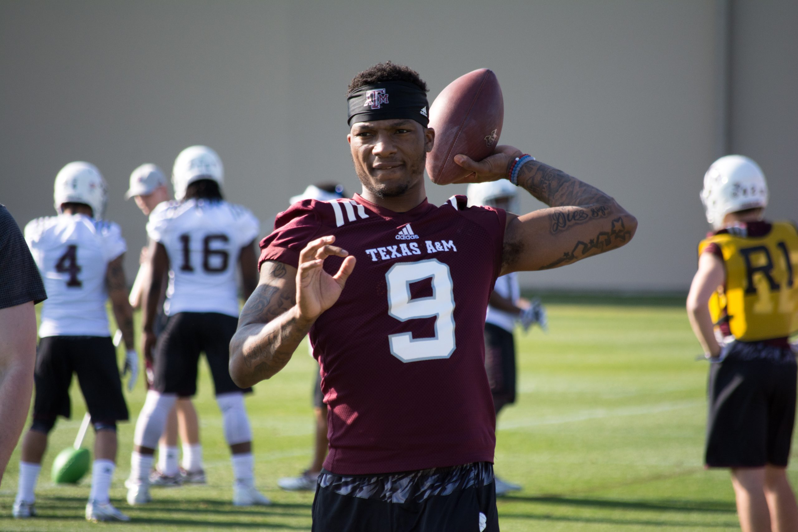 Slideshow from Day 2 of Aggie Spring Football