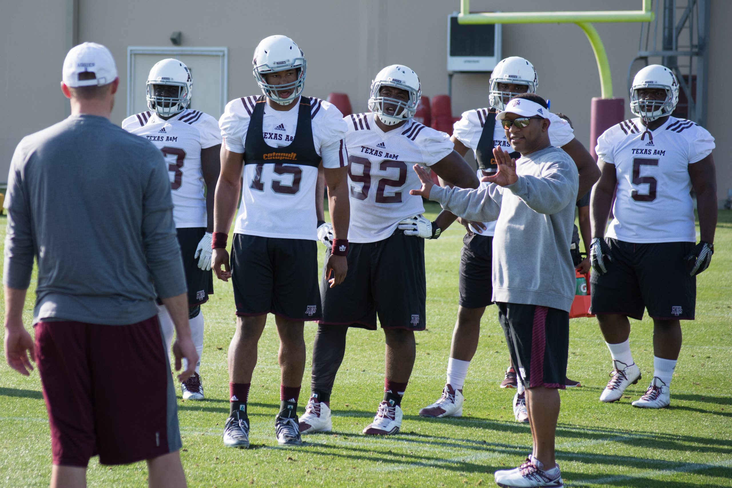 Slideshow from Day 2 of Aggie Spring Football