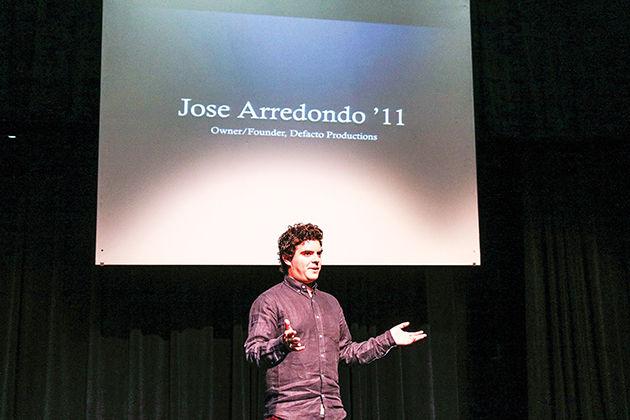 After carving his way into the music industry, Jose Arredondo speaks to A&M students about networking.