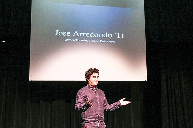 After carving his way into the music industry, Jose Arredondo speaks to A&amp;M students about networking.