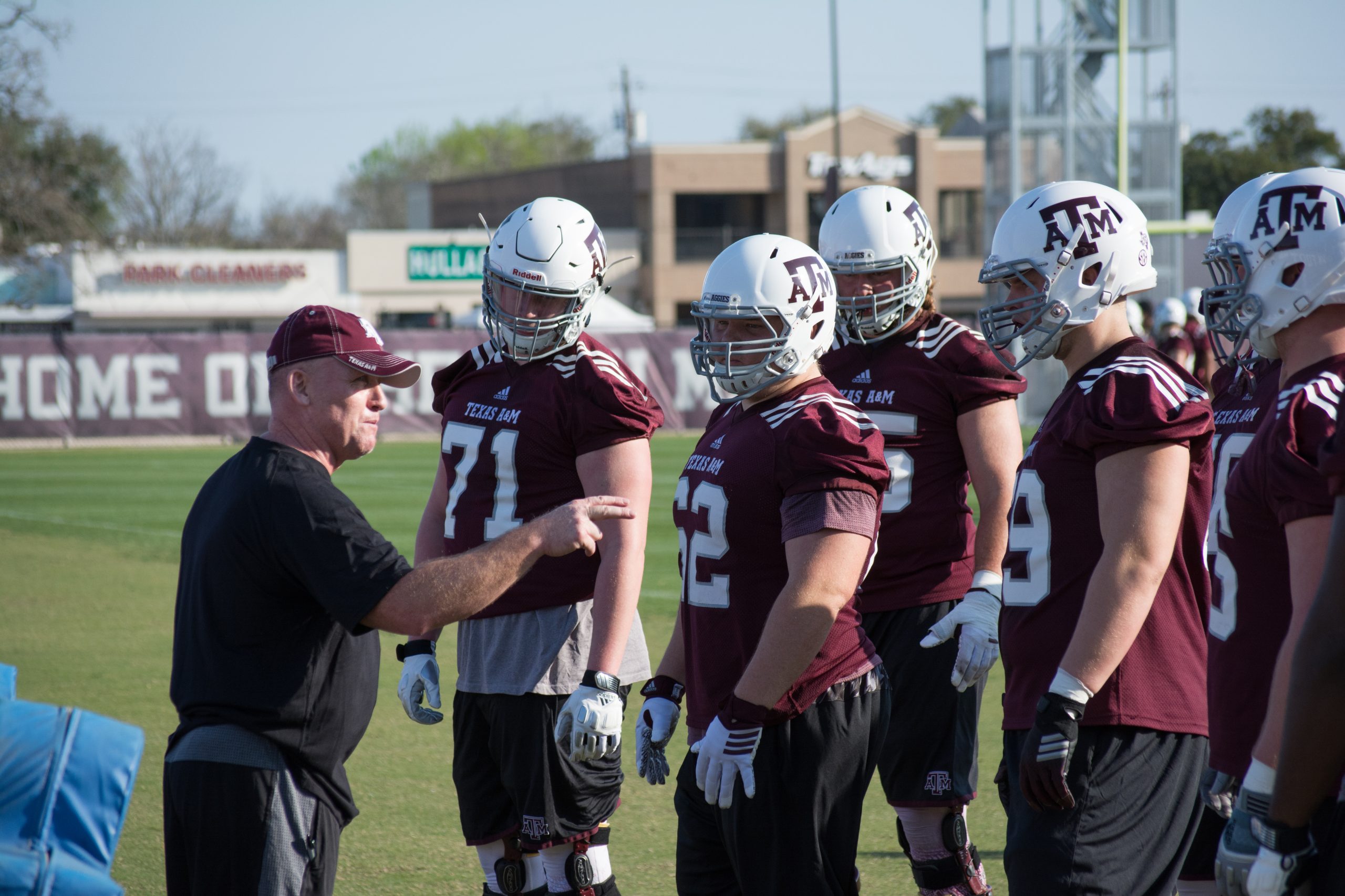 Slideshow from Day 2 of Aggie Spring Football