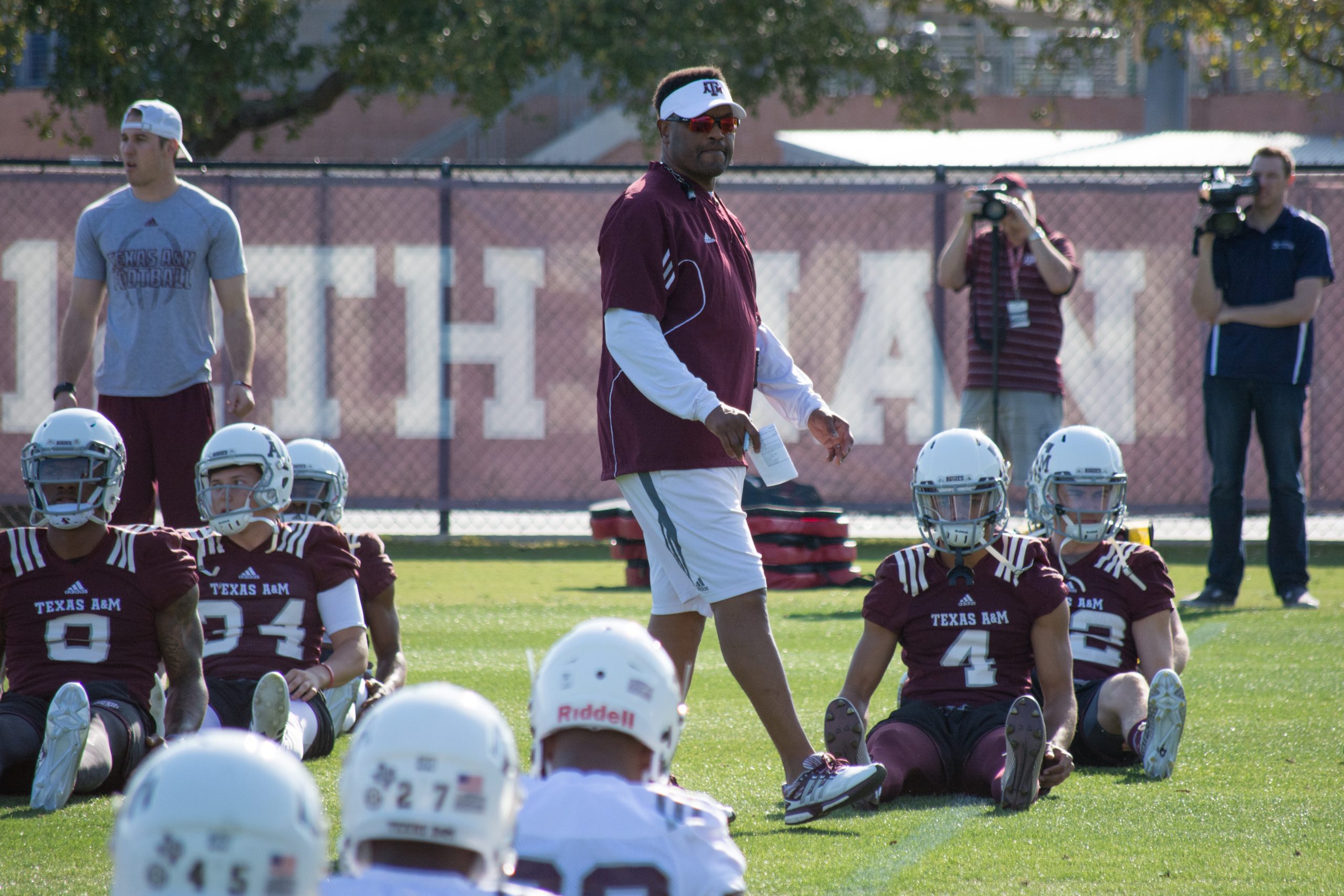 Slideshow from Day 2 of Aggie Spring Football