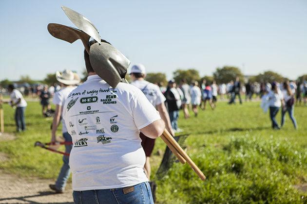 Aggies will venture into the community this weekend to serve residents of the Bryan-College Station area as a part of the largest one day student run service project, The Big Event.