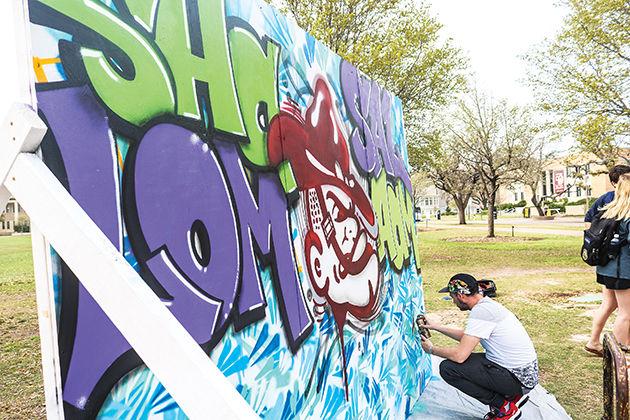 Tensions arose between the students supporting Israel when the Aggies for Palestine peacefully protested an SSI display in March.&#160;