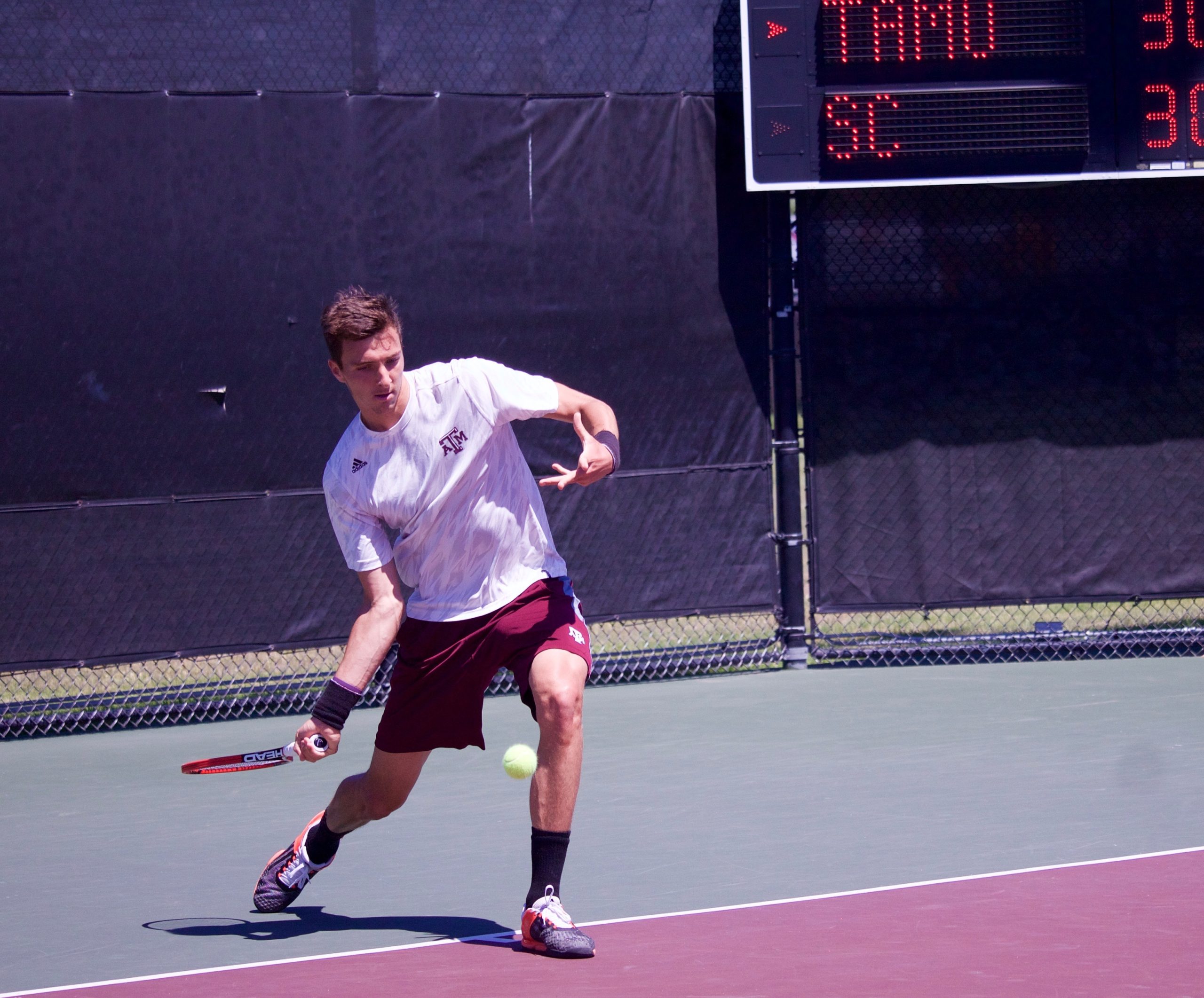 A&M Men's Tennis Wins vs South Carolina: 6-1