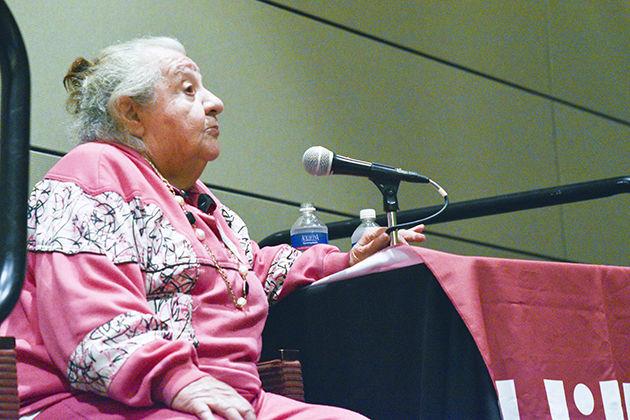 Holocaust survivor Rosa Blum came to campus Monday night to tell her tale of the horrors of concentration camps, her personal journey to liberation and her experience of being a Jew in Nazi Germany.