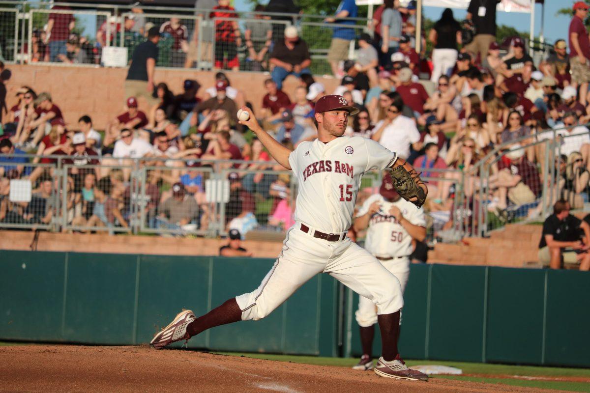 <p>After some dramatics on Friday, the Aggies fell to the Crimson Tide 7-4 Saturday.</p>