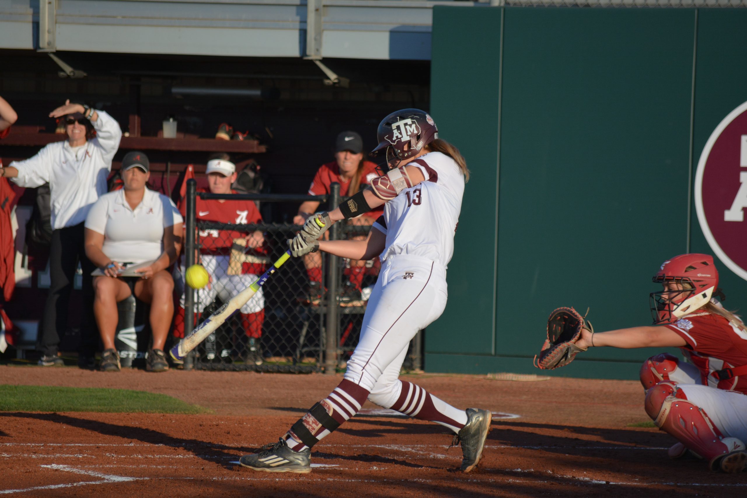 Softball+vs.+Alabama+Game+1