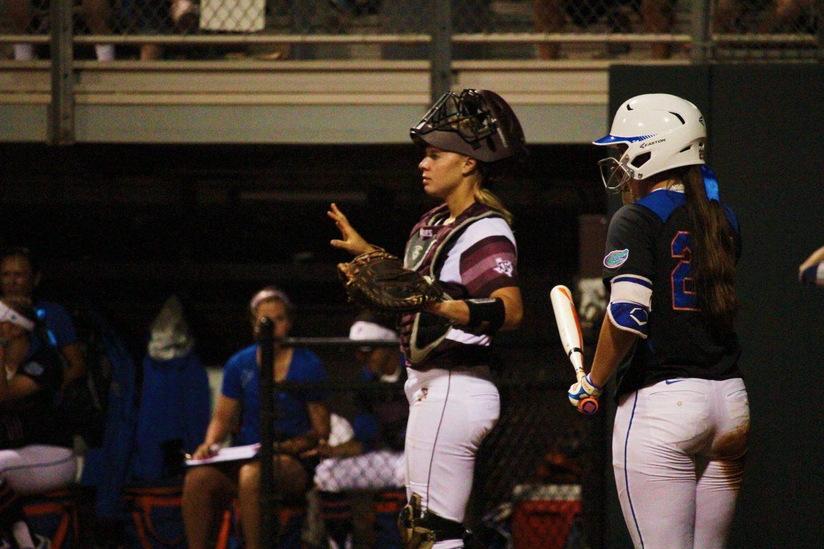 Sophomore catcher Ashley Walters drove in six runs over the weekend against Auburn.