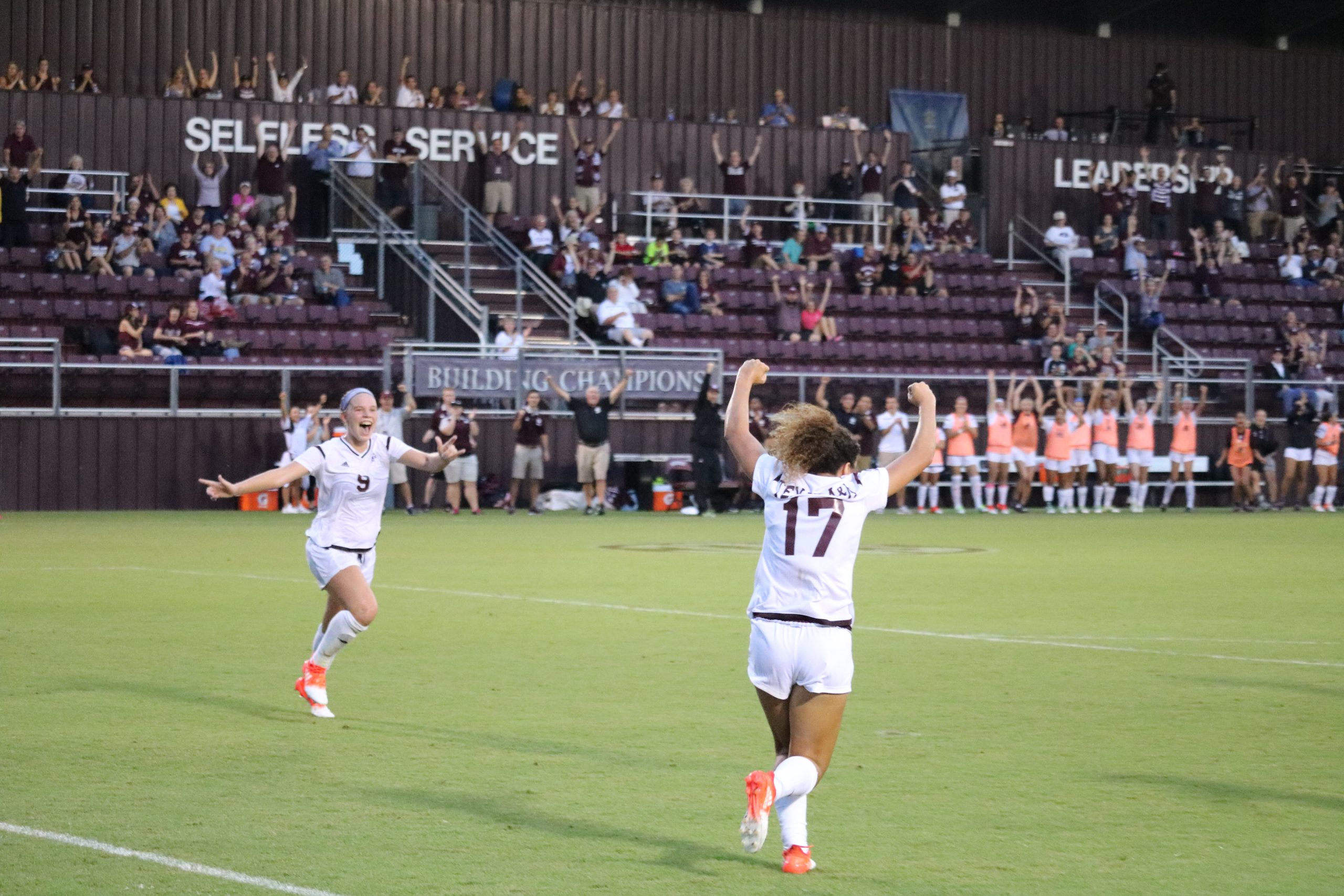 TAMU+Soccer+vs.+Rice+8.21.16