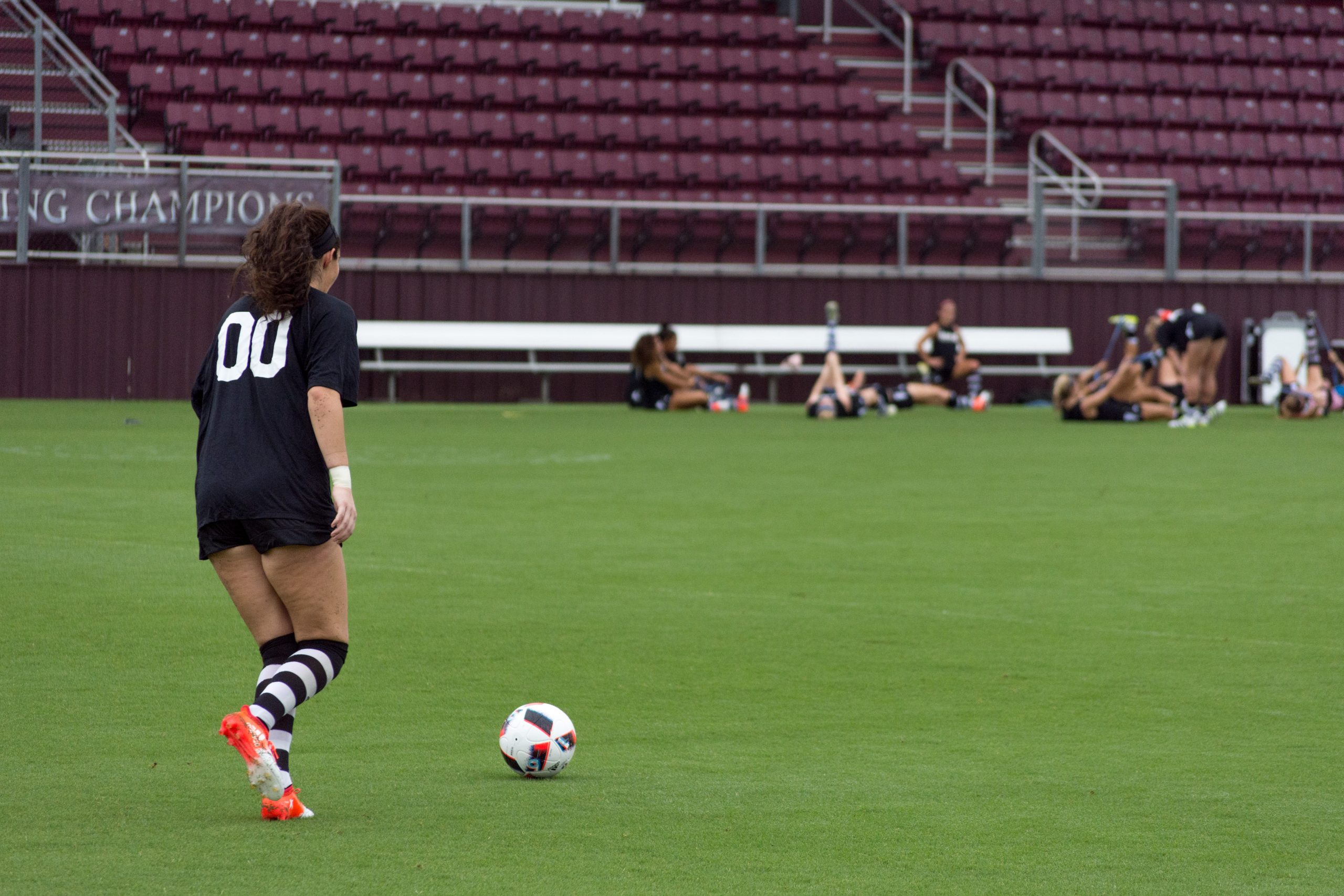 Aggies+Womens+Soccer+gears+up+for+first+game+of+the+season+against+Florida+State