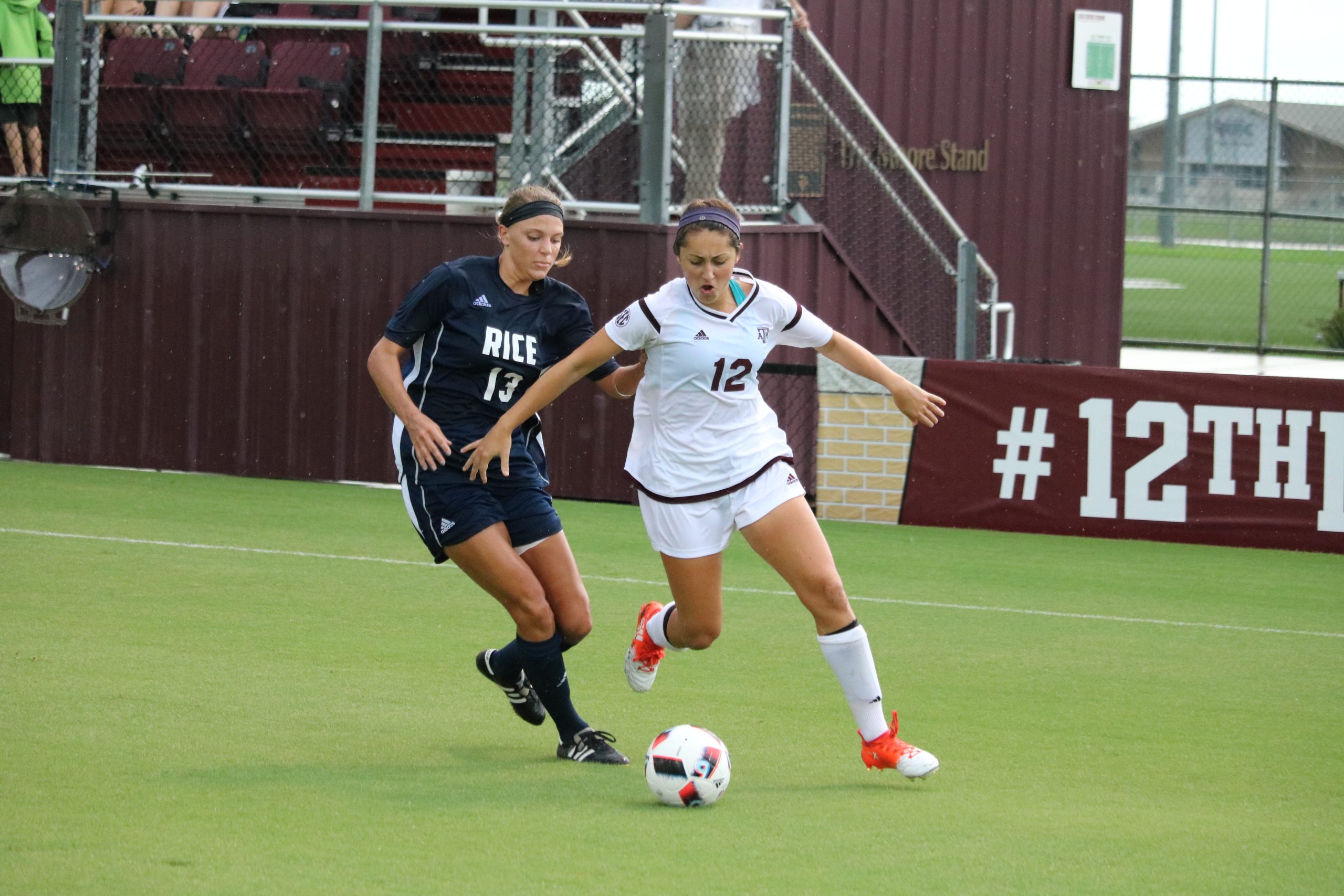 TAMU Soccer vs. Rice 8.21.16