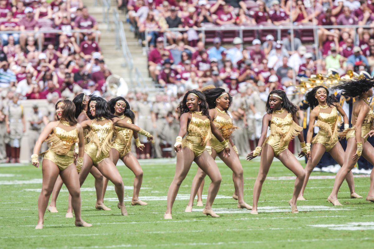 Who do you think won halftime &#8212; the Fightin' Texas Aggie Band or the Marching Storm Band?