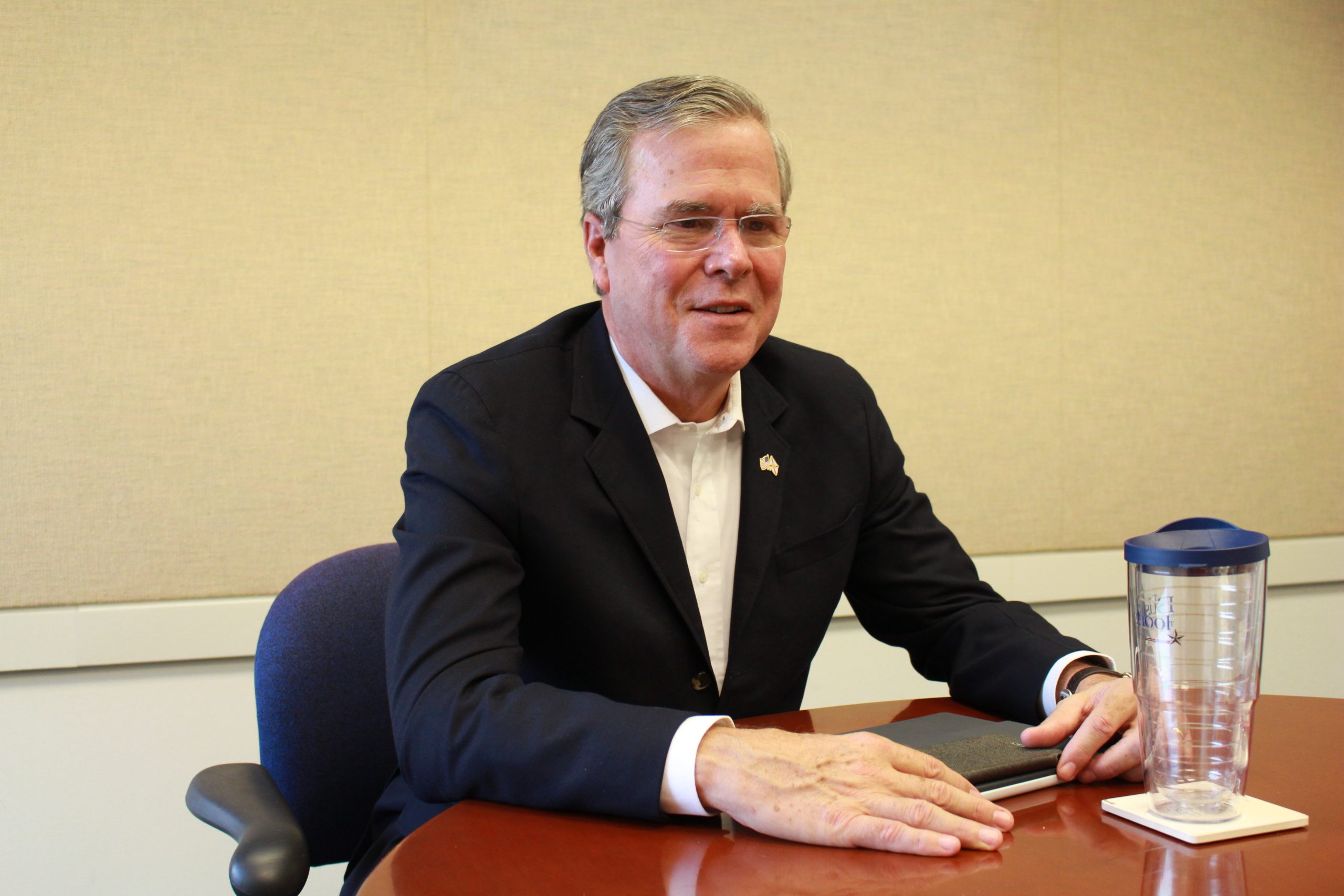 Jeb+Bush+at+Bush+School