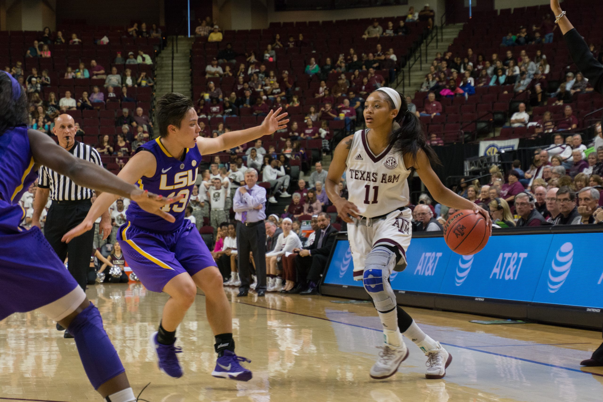 SLIDESHOW: Women's Basketball beats LSU