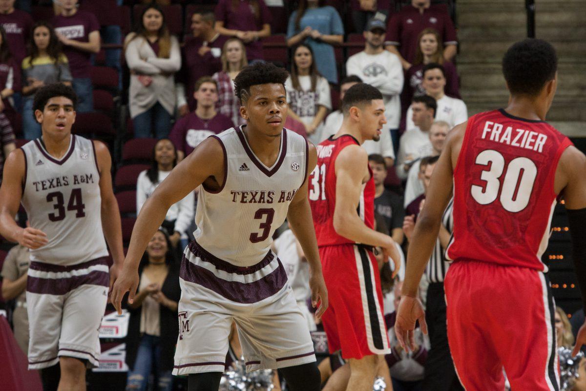 Sophomore Guard Admon Gilder plays defense. Gilder has a team leading 31 steals this season. 