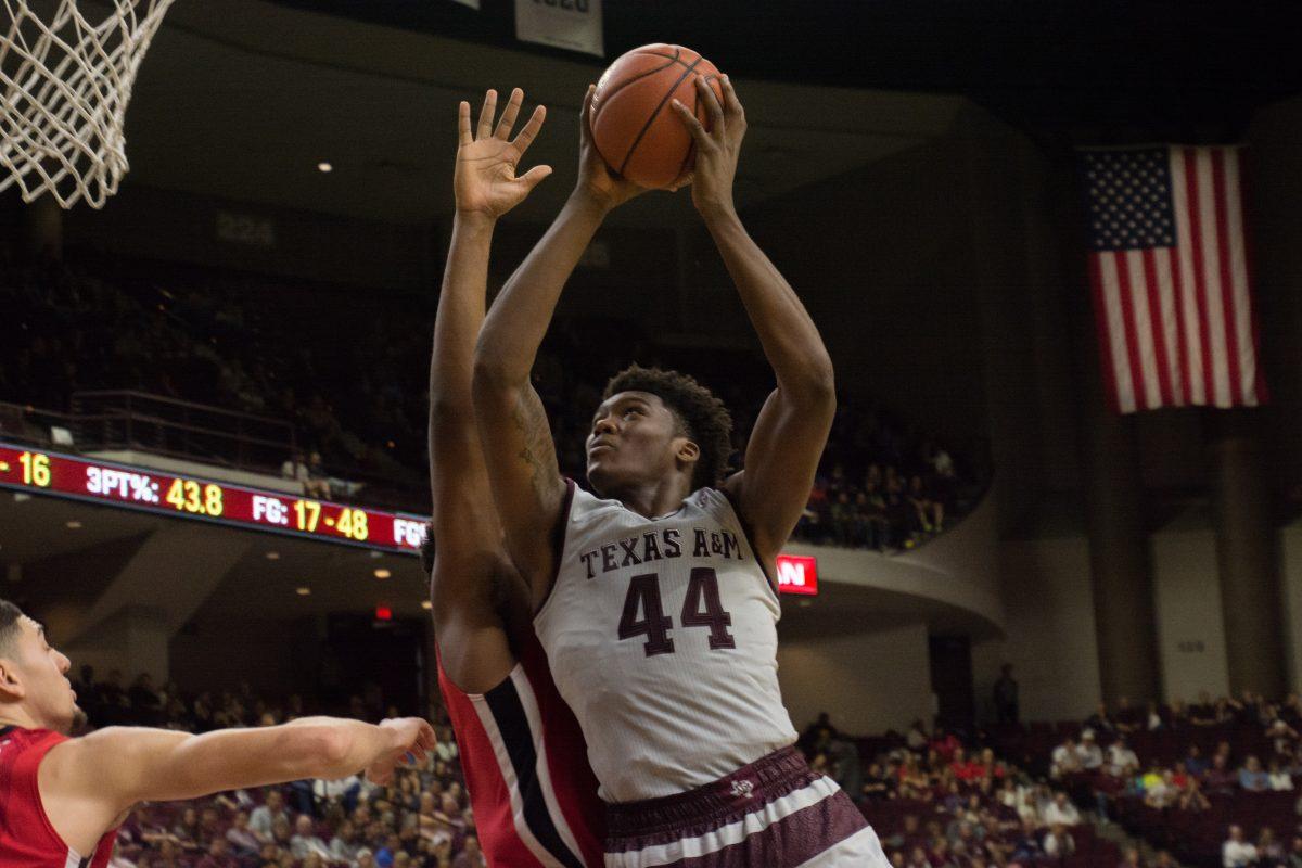 Freshman forward Robert Williams scored 18 points in Saturdays victory versus Georgia.