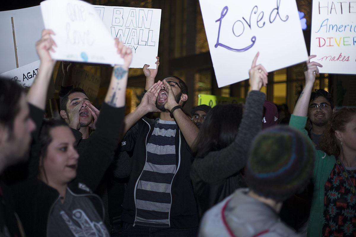 The Bryan College Station community showed up by the hundreds to chant, peacefully assemble, and march across the Texas A&amp;M campus Monday evening hoping to have their voices heard