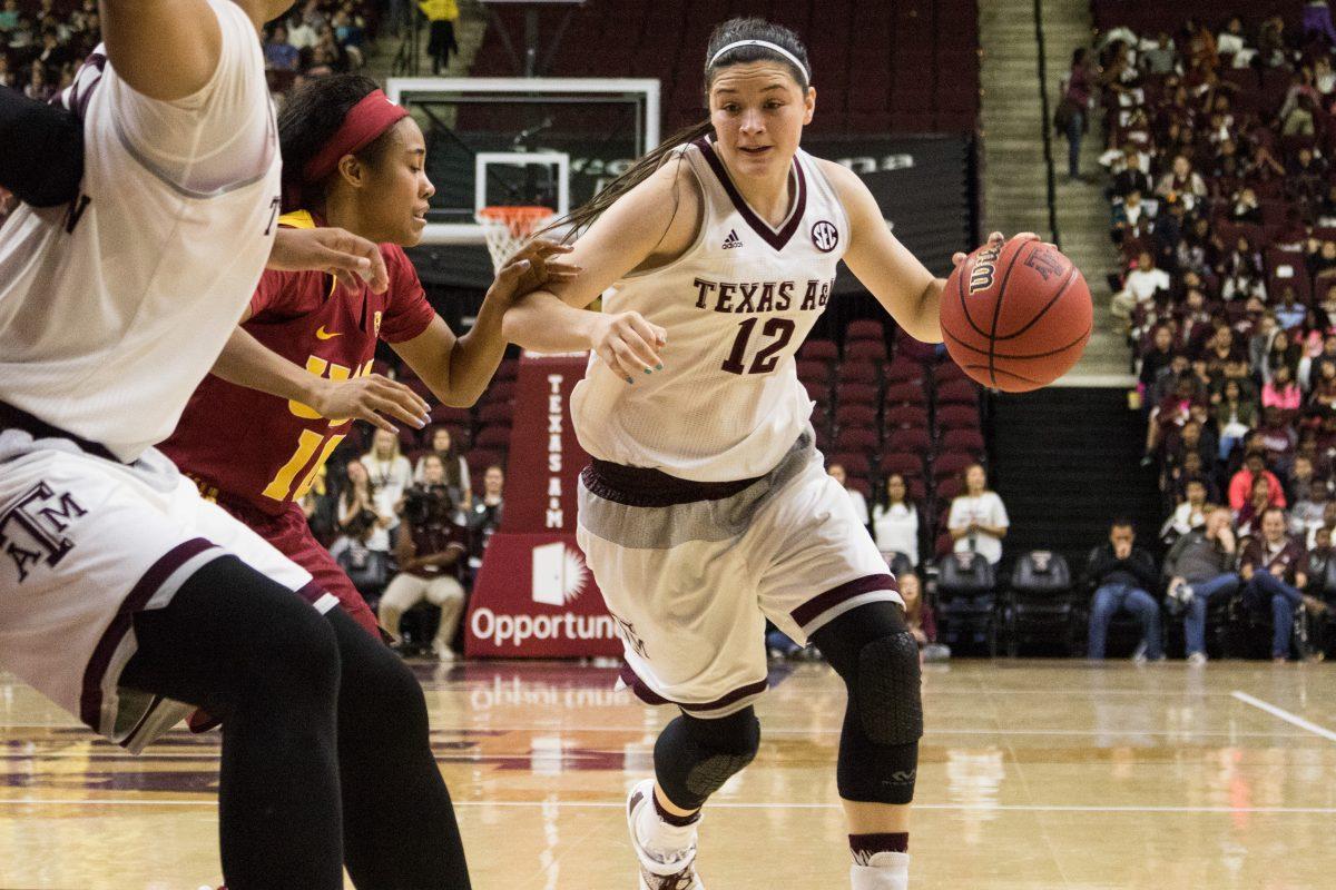 Sophomore Guard Danni Williams leads the Aggies in scoring with 18.2 points per game. 