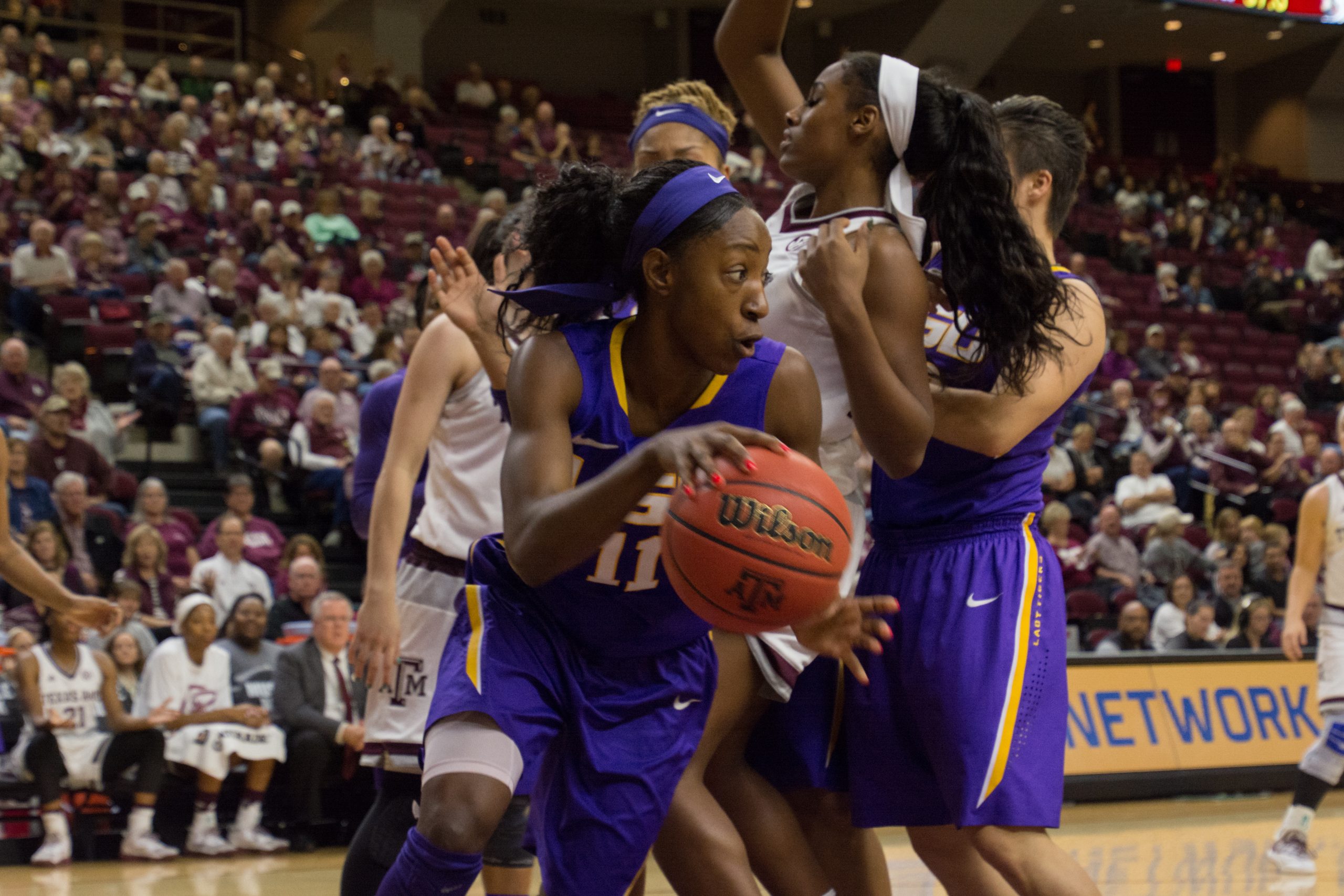 SLIDESHOW: Women's Basketball beats LSU