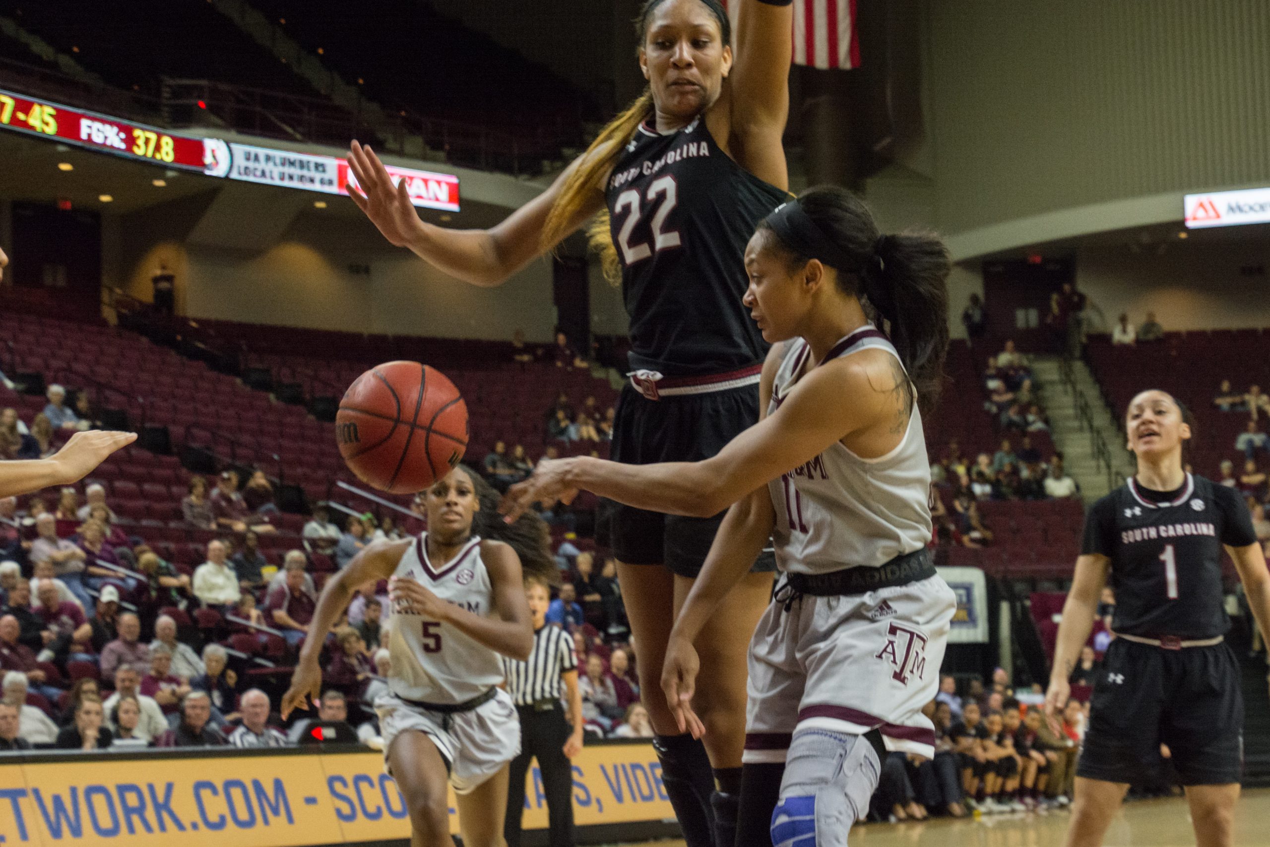 Slideshow: Texas A&M vs. No. 7 South Carolina