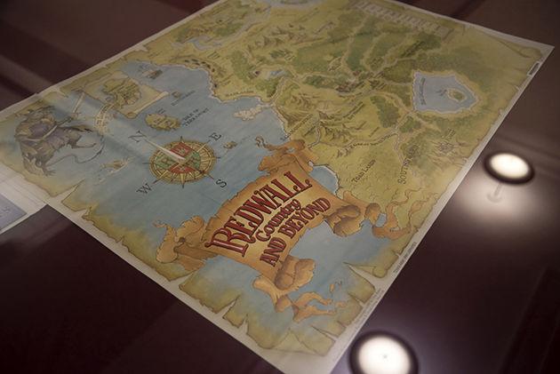 Dozens of fantastical maps of lands ranging from Middle Earth to Westeros are now on display at Cushing.