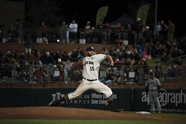 Brigham Hill improved to 5-2 with a stellar outing Thursday night against LSU. 