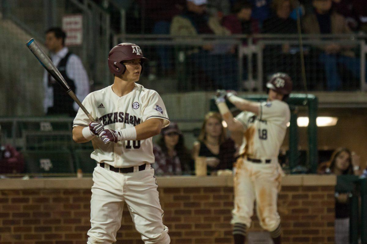 Hunter Coleman went 1-for-2 Tuesday including a solo home run in the seventh inning. 