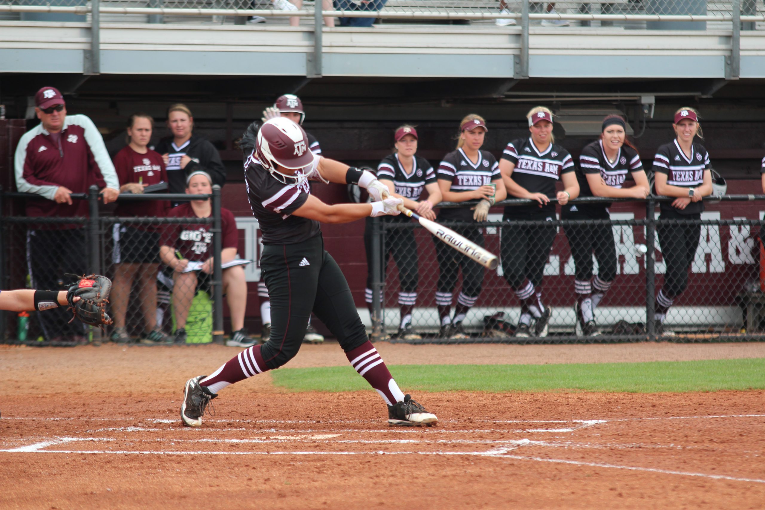 Slideshow%3A+Aggie+Softball+defeats+SFA+8-7+in+Texas+A%26M+Invitational