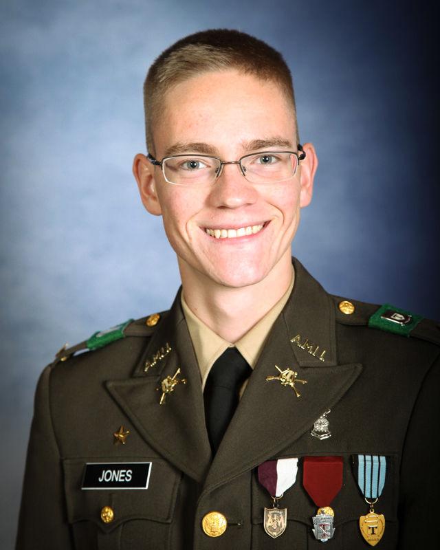 Alexander Jones was a political science junior and the 2016-2017 Aggie Band Command Sergeant Major.