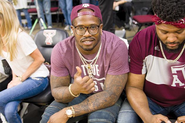 Von Miller, Class of 2011, was among three Aggies named to the Forbes 30 Under 30 list, along with Martellus Bennett, Class of 2009, and Sam Xu, Class of 2011.