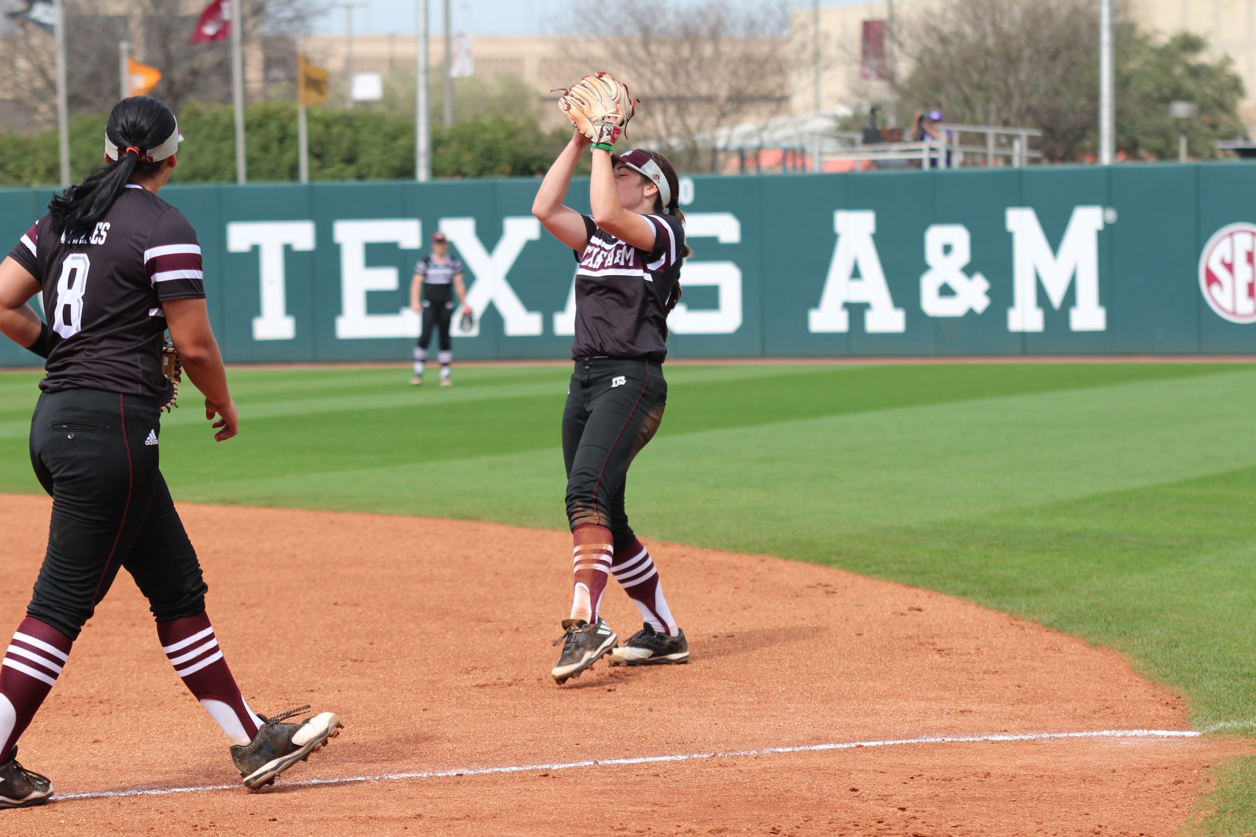 Slideshow%3A+Aggie+Softball+defeats+SFA+8-7+in+Texas+A%26M+Invitational