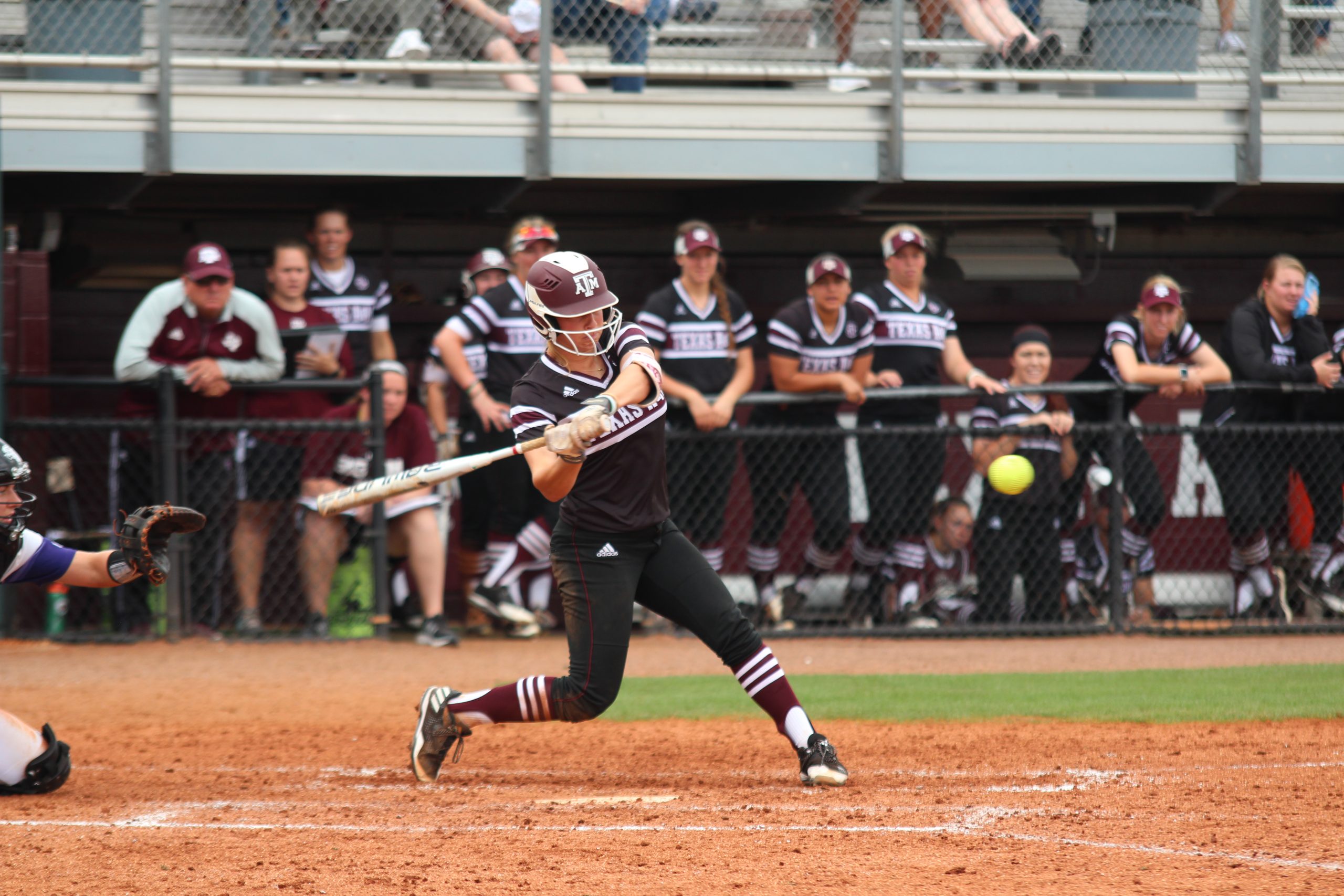 Slideshow%3A+Aggie+Softball+defeats+SFA+8-7+in+Texas+A%26M+Invitational