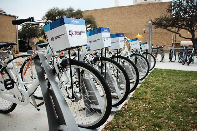 Zagster's bike share brings on-demand bike sharing to campus, allowing students to borrow bikes from 10 on-campus locations 24/7.