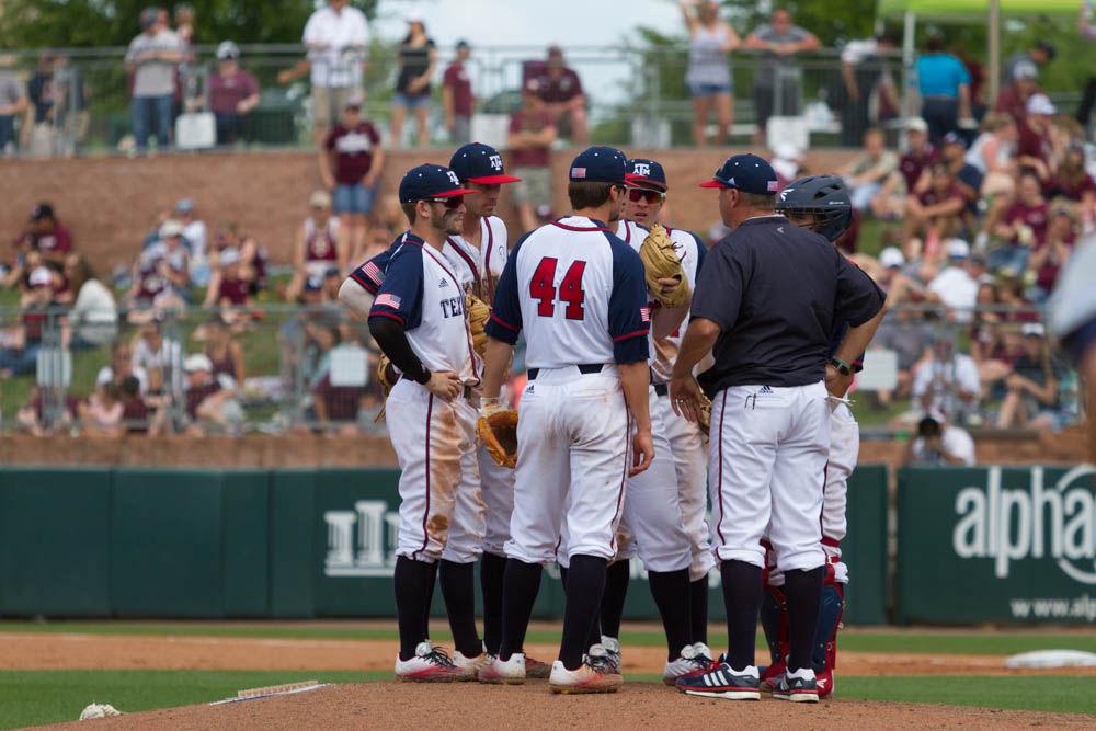 Kolek surrendered his lone run of the ball game in the eighth inning on an RBI single and Childress went to the mound for a visit but decided to let Kolek finish the inning.