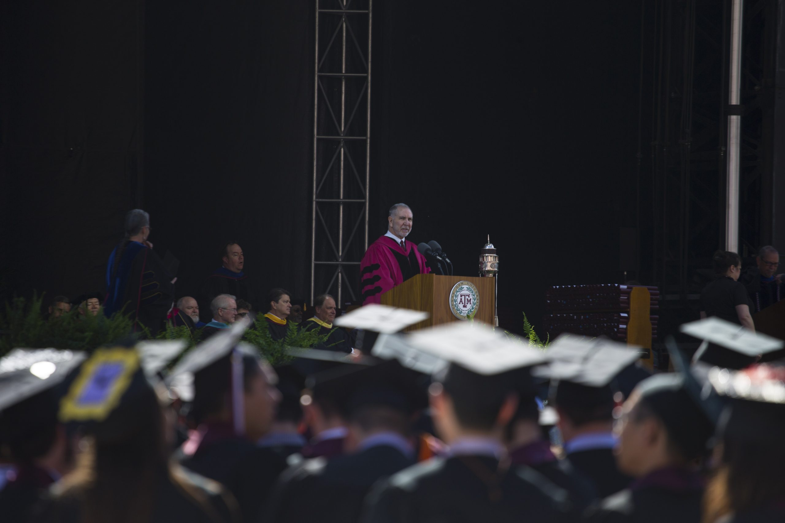 Texas A&M Kyle Field Graduation