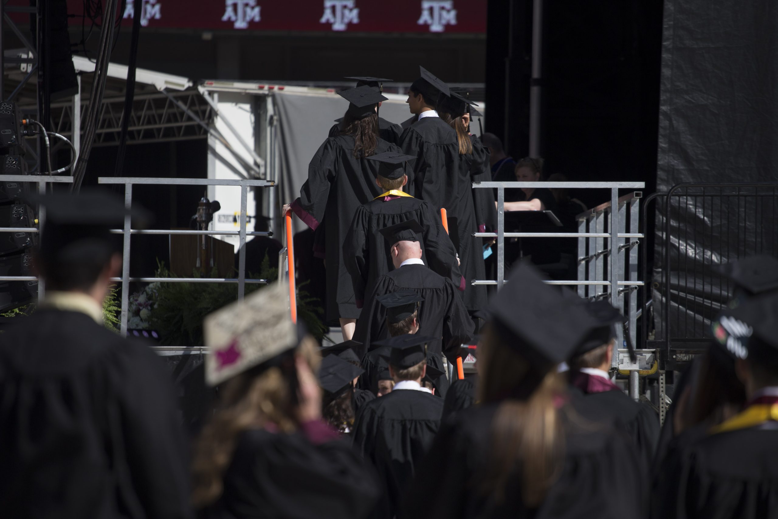 Texas A&M Kyle Field Graduation