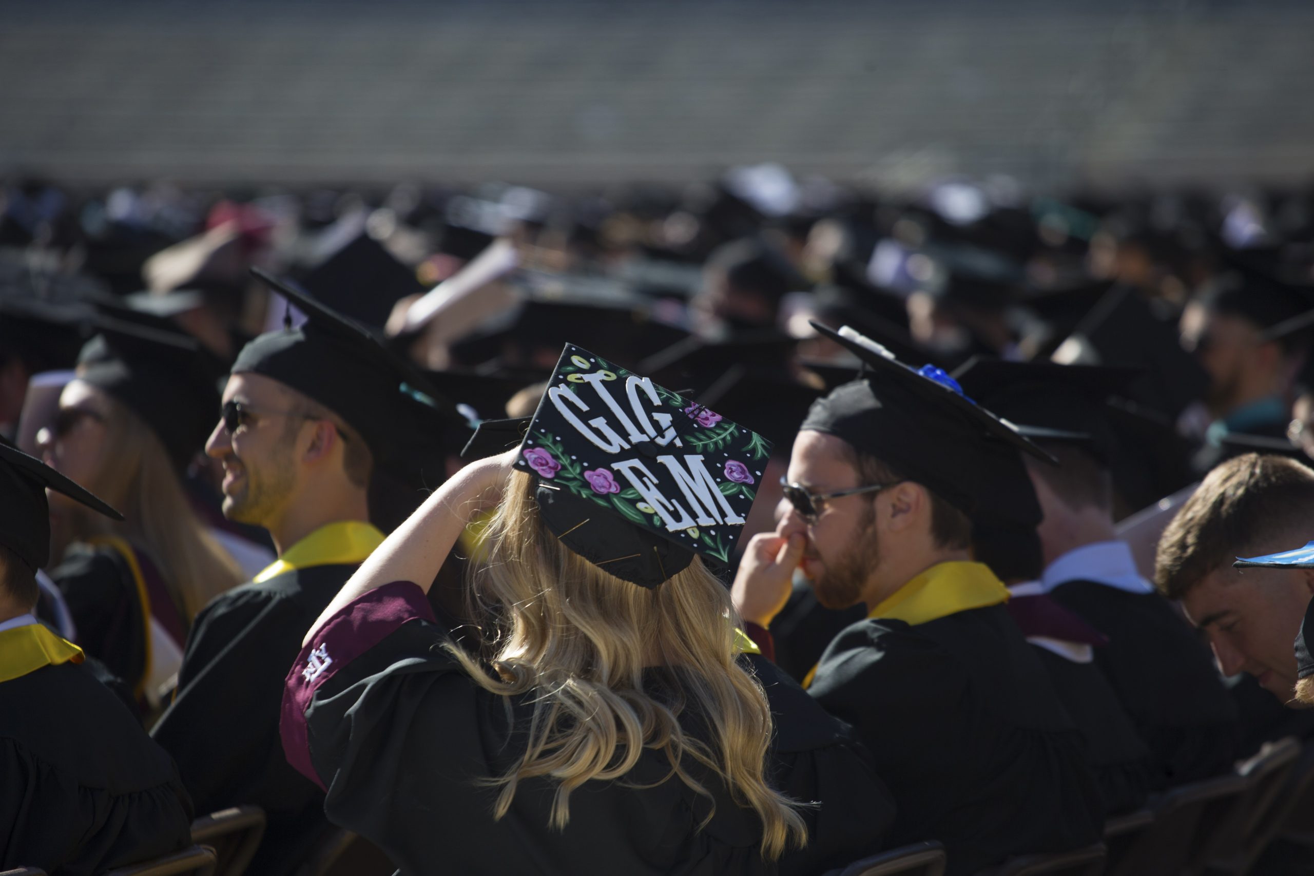 Texas A&M Kyle Field Graduation