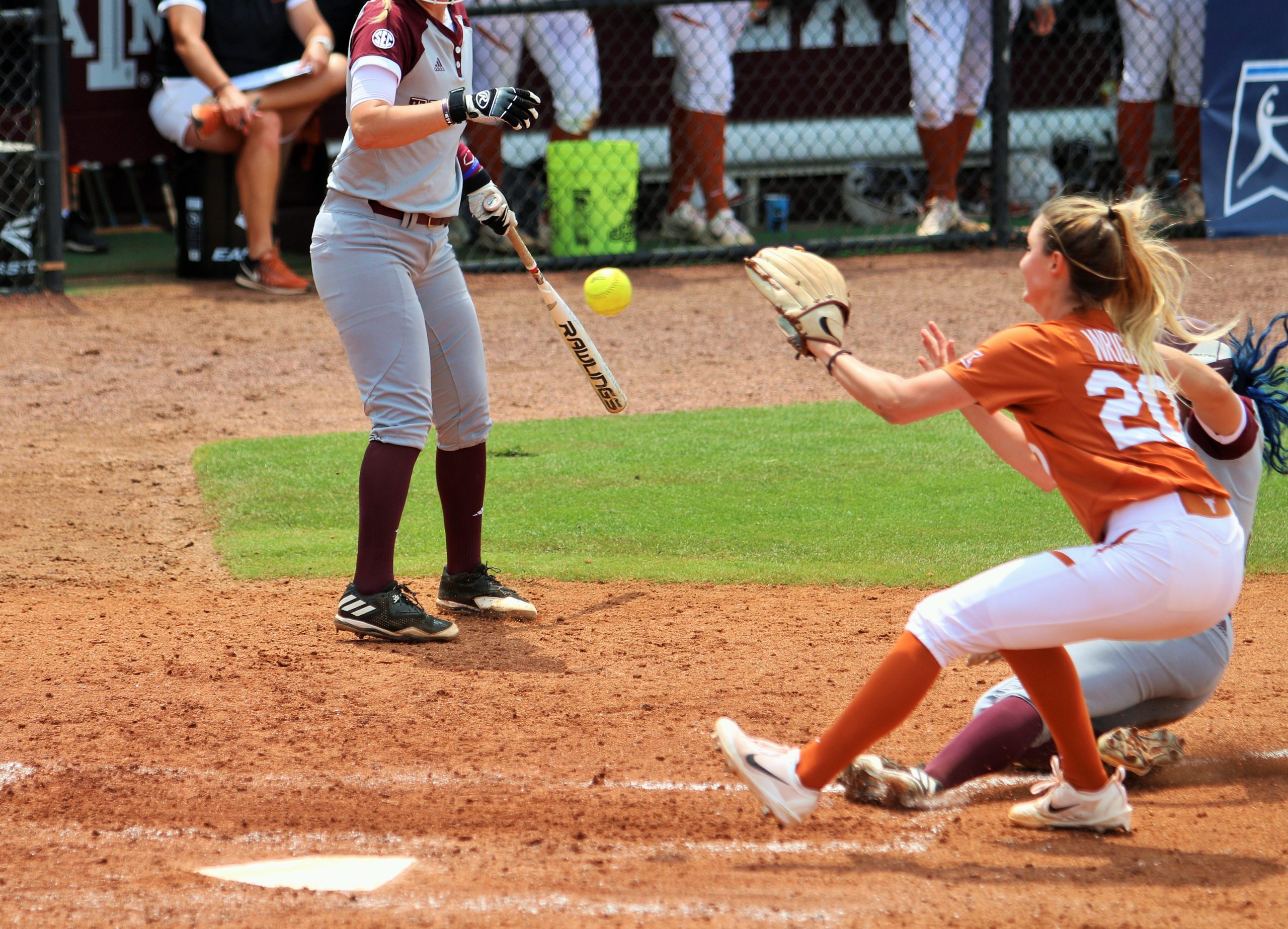 Slideshow: Texas A&M beats Texas to reach the Super Regionals