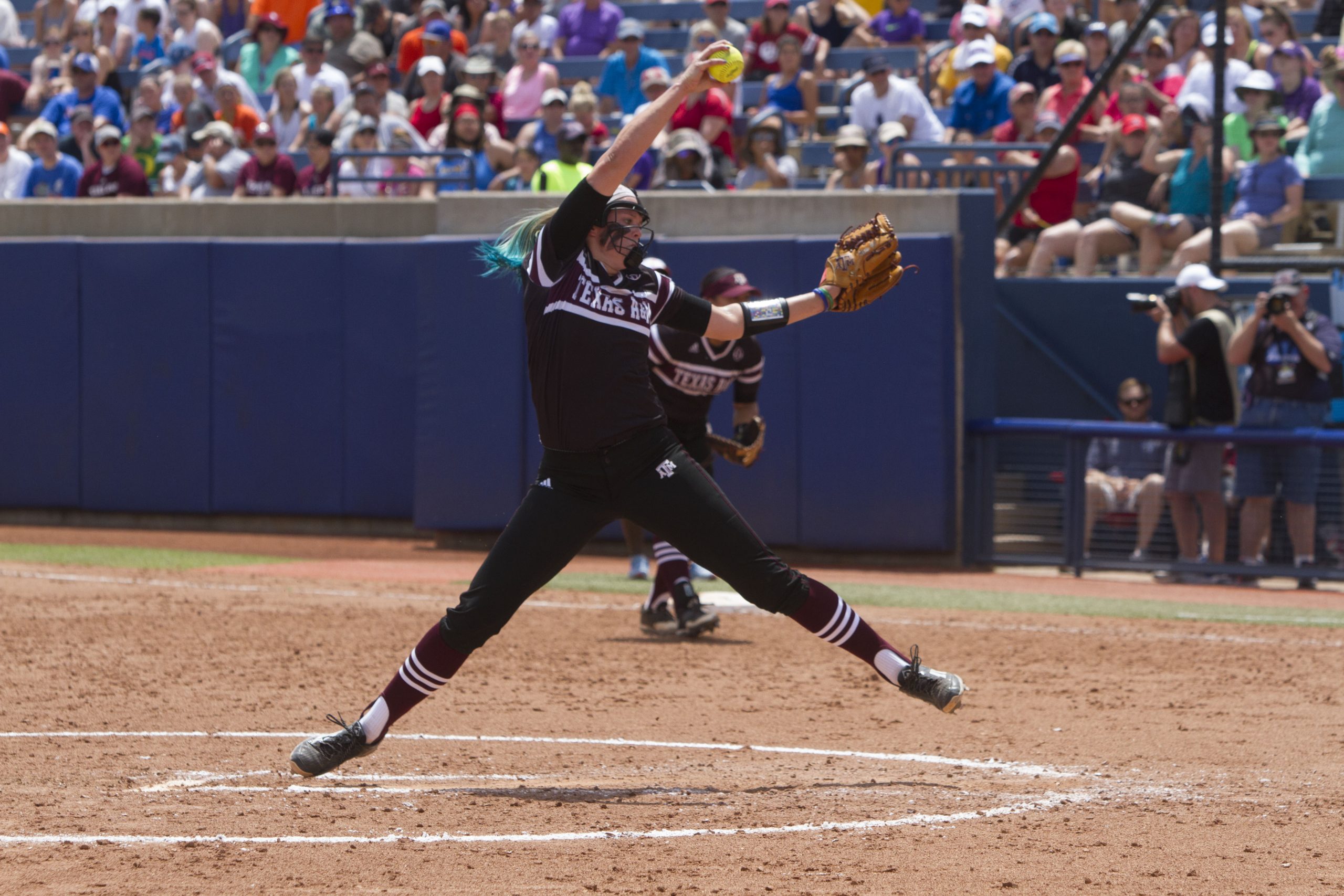 Photo Gallery: Texas A&M falls 8-0, to Florida at Women's College World Series