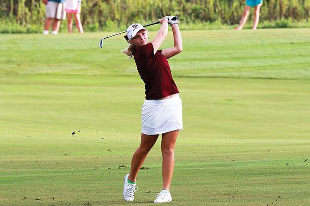 Senior Maddie Szeryk competed at the U.S. Womens Open this past weekend at Trump National Golf Club in Bedminster, N.J. 