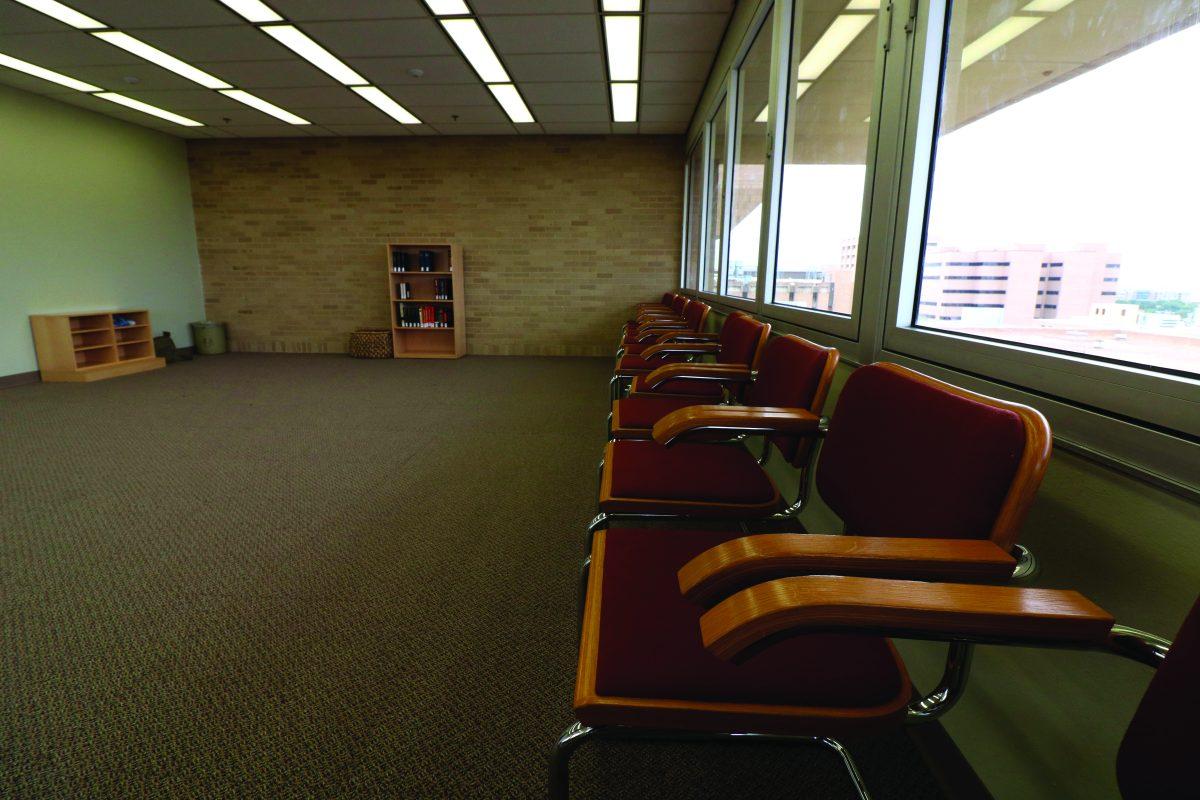 The new prayer and meditation room was created in order to provide a space for religious practice of all faiths to students.