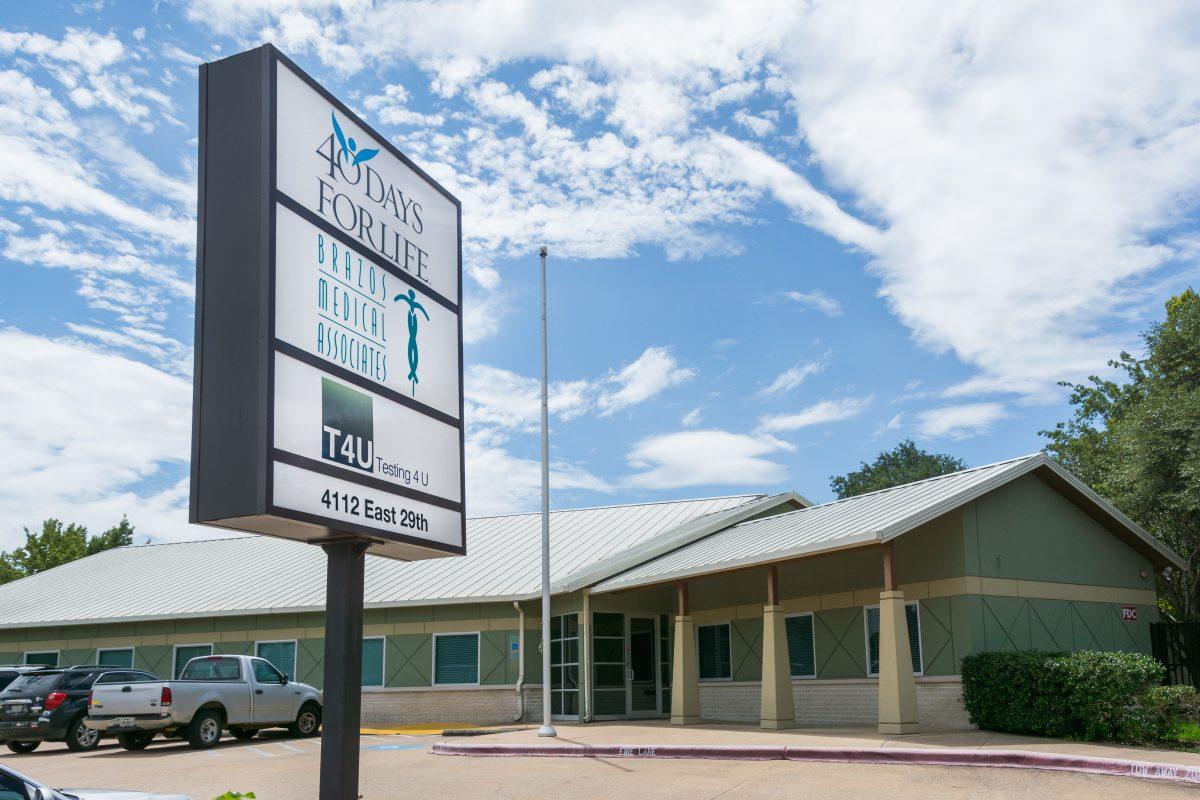 The Brazos Valley Coalition for Life building on E29th St. in Bryan was previously home to a Planned Parenthood clinic from 1999-2013.