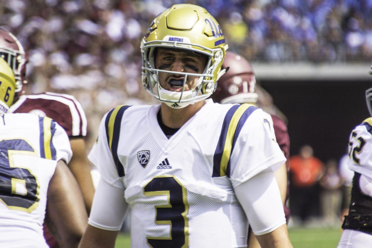 Junior+quarterback+Josh+Rosen+will+appear+in+his+first+game+since+receiving+a+shoulder+injury%2C+which+ended+his+season%2C+against+Arizona+State+last+season.