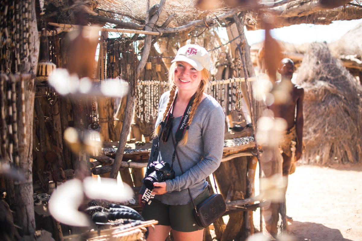 Junior agricultural communications major&#160;Athlyn Allen went participated in the Agricultural Leadership, Education, and Communication department's study abroad trip to Namibia, Africa.