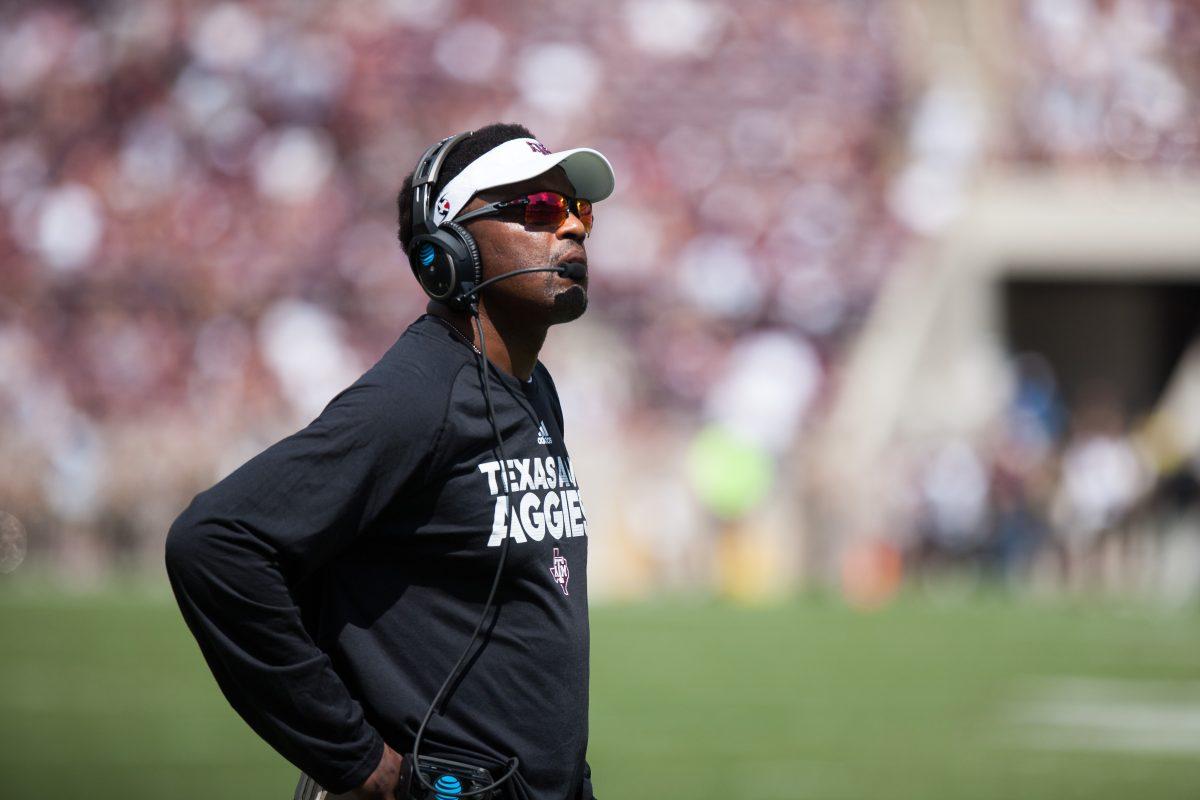 Texas A&amp;M head coach Kevin Sumlin answered tough questions about his future with the Aggies at his Tuesday press conference.