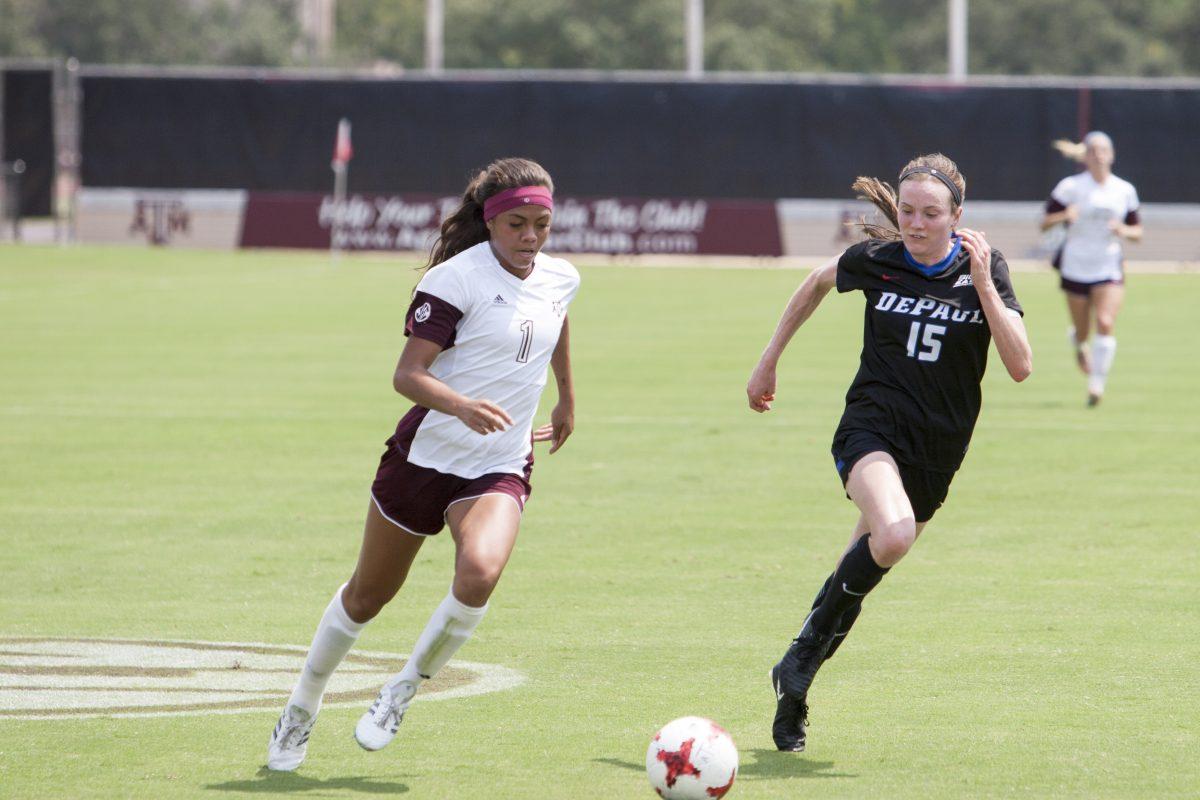 <p>Sophomore forward <strong>Ally Watt</strong> scored four goals in Tuesday's 7-1 win over Missouri.</p>