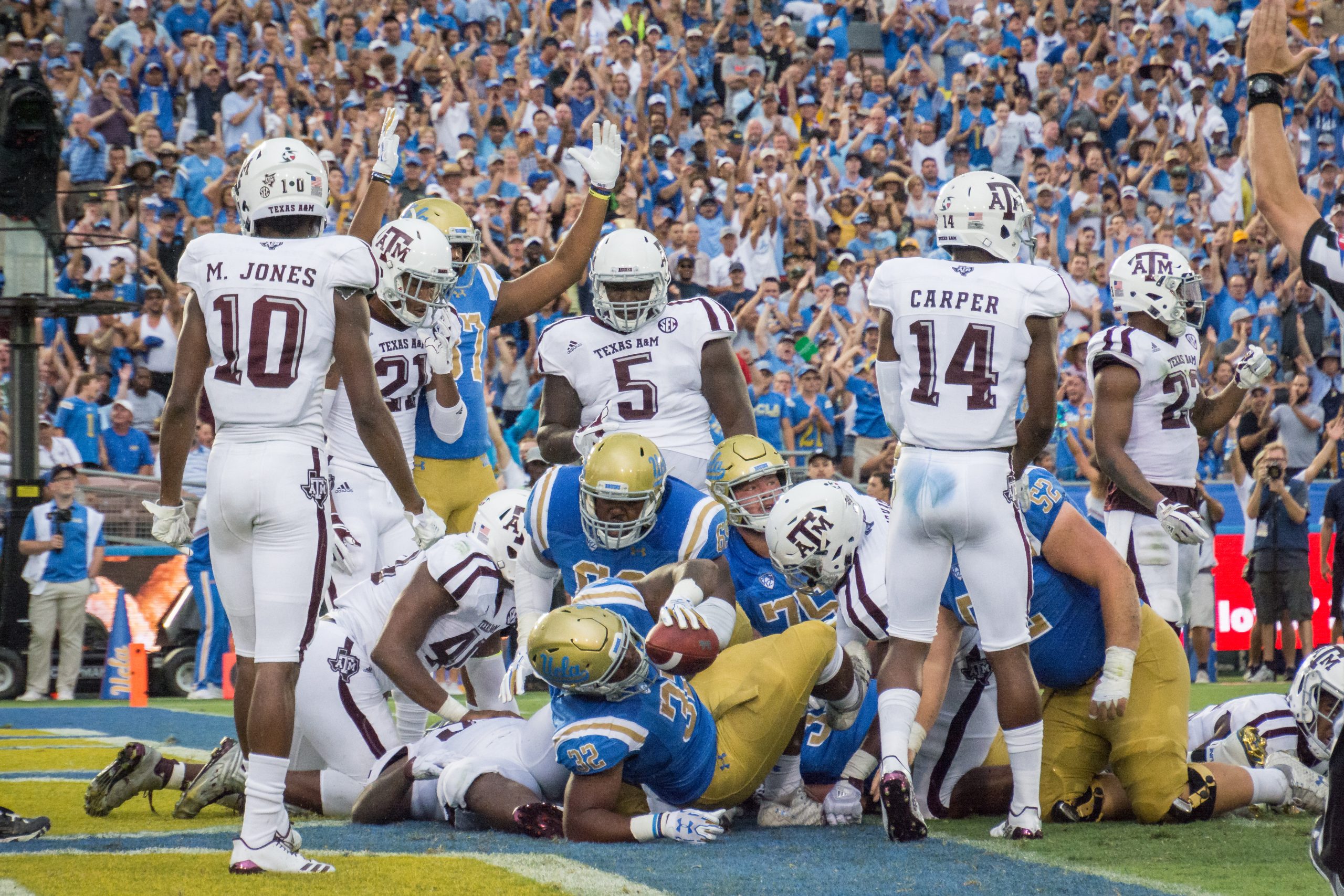 Texas+A%26M+Aggies+vs.+UCLA+Bruins+at+The+Rose+Bowl
