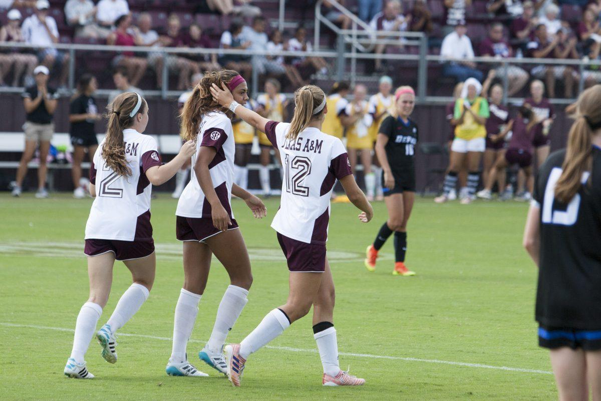 The Aggies could not get any shots to find the back of the net in Fridays loss to Auburn to open SEC play.